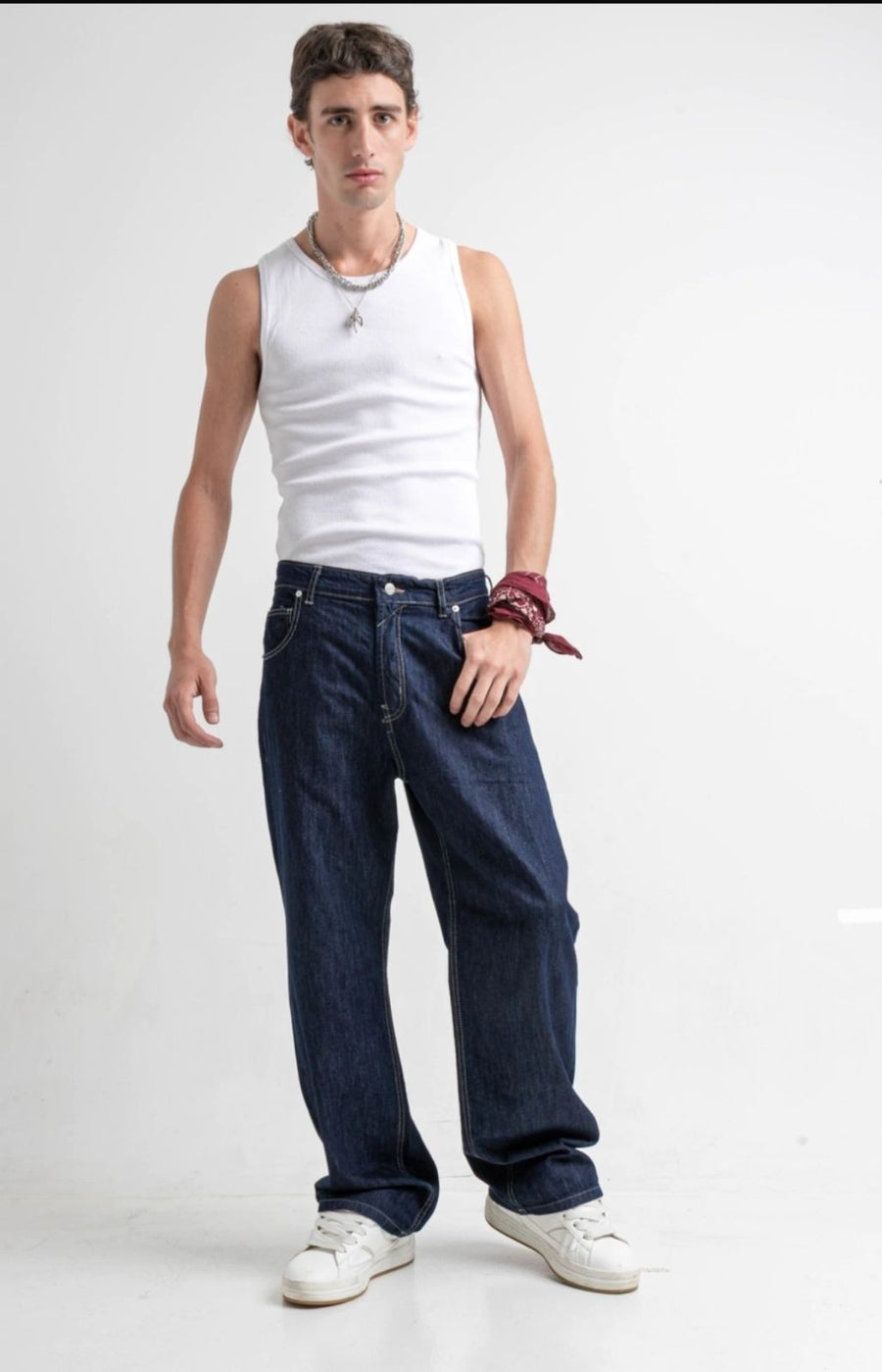 JINS DENIM LIVIANO AZUL