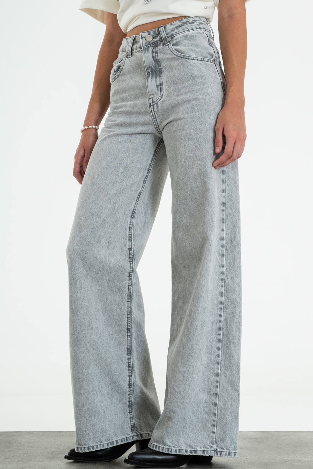 ISOS WIDE LEG TIRO ALTO GRIS 44