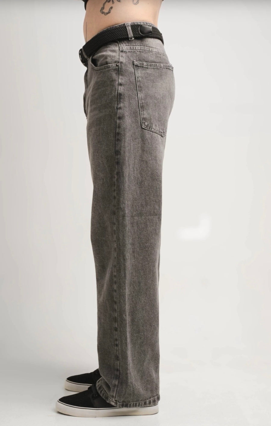 JINS DENIM BAGGY GRIS
