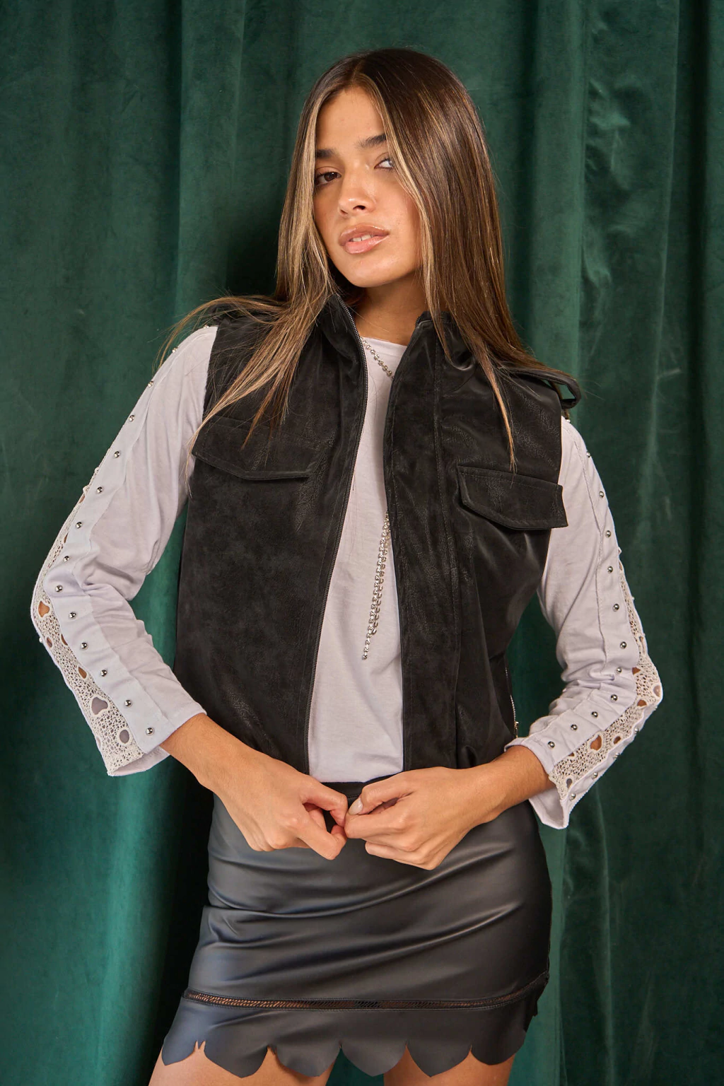 CUL CHALECO BOMBER CHOCOLATE 2