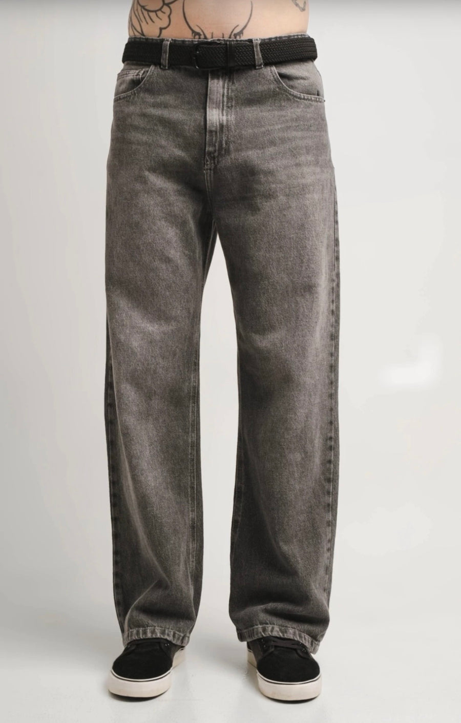 JINS DENIM BAGGY GRIS