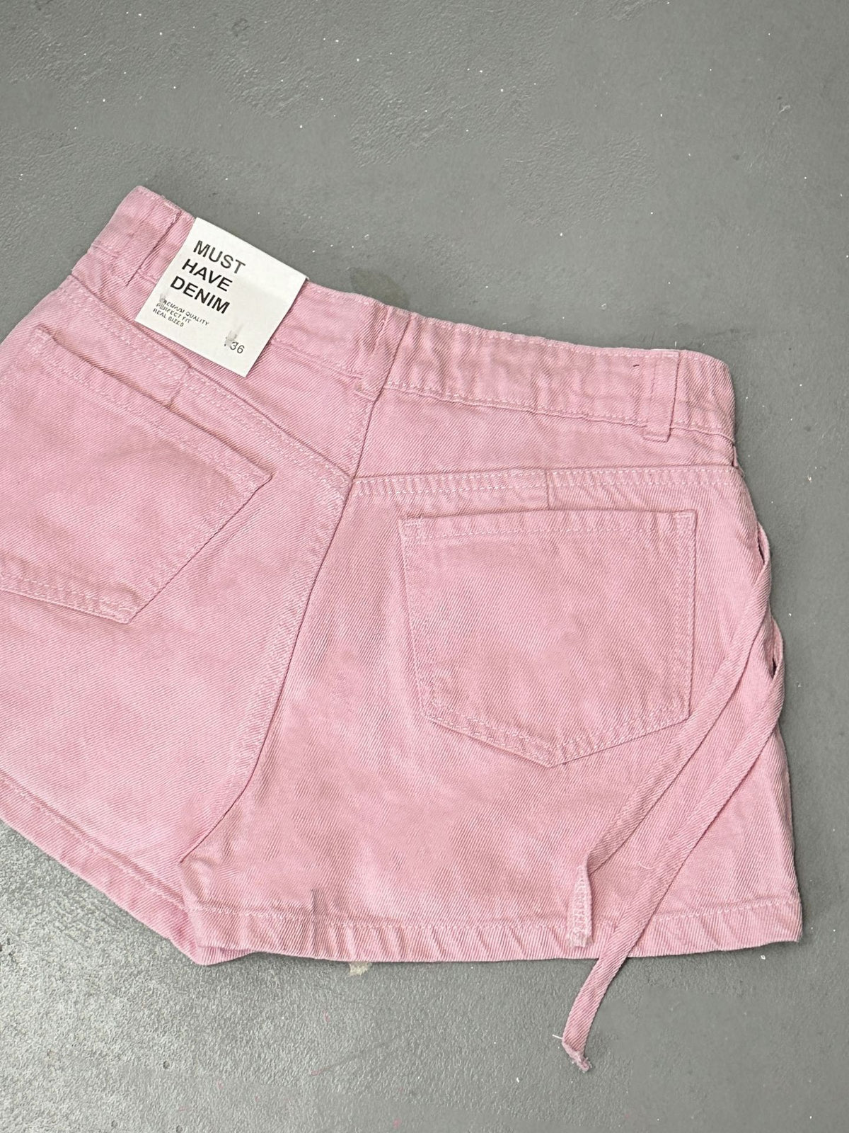 WILD SKORT STRAP PASTEL PINK - 38