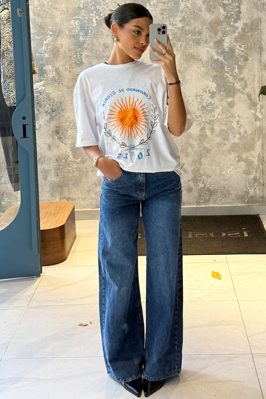 ISOS JEANS RÍGIDO AZUL CLÁSICO